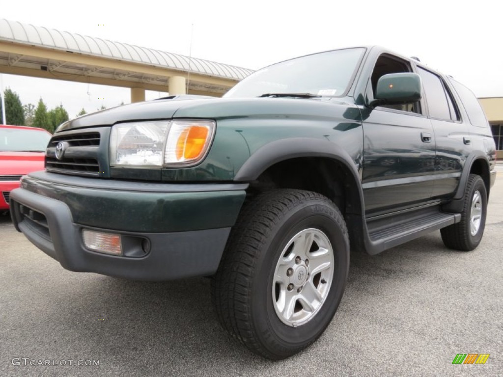 1999 4Runner SR5 4x4 - Imperial Jade Green Mica / Oak photo #1