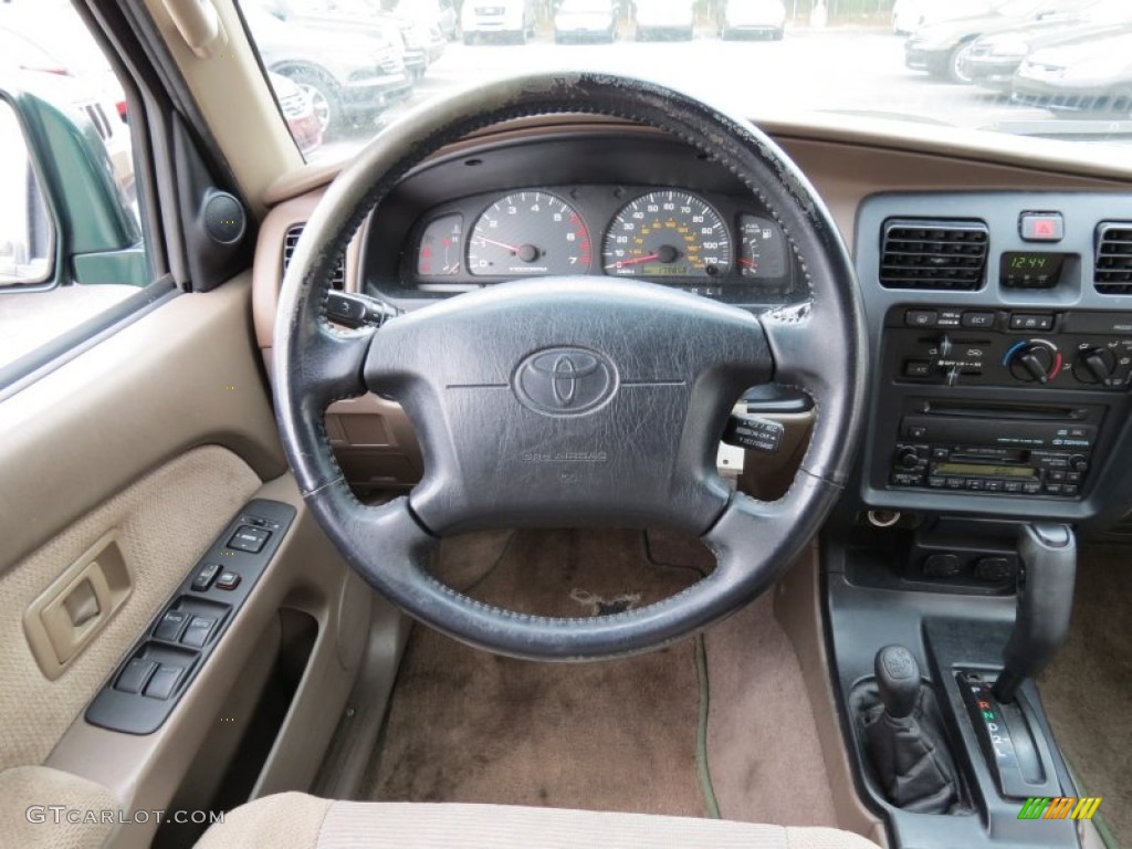 1999 Toyota 4Runner SR5 4x4 Oak Steering Wheel Photo #76481096