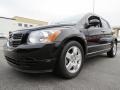 Brilliant Black Crystal Pearl 2009 Dodge Caliber SXT