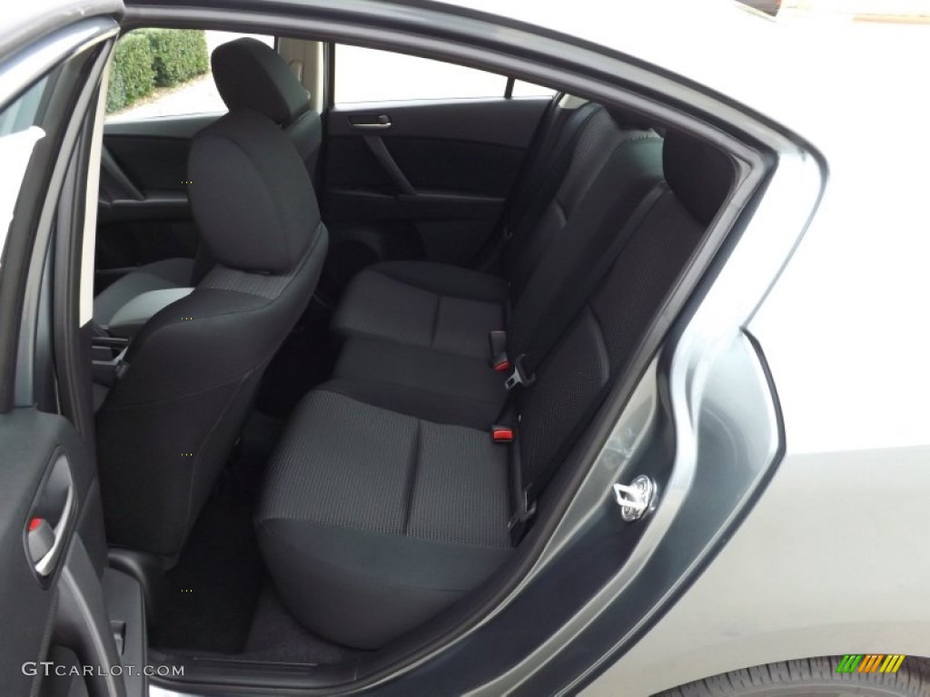 2013 Mazda MAZDA3 i SV 4 Door Rear Seat Photo #76481315