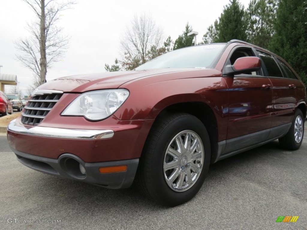 2007 Pacifica Touring - Cognac Crystal Pearl / Dark Khaki/Light Graystone photo #1