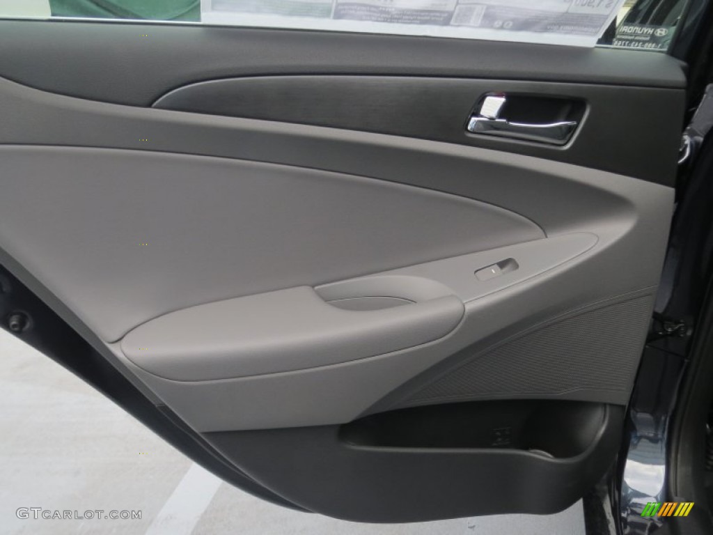 2013 Sonata GLS - Pacific Blue Pearl / Gray photo #17