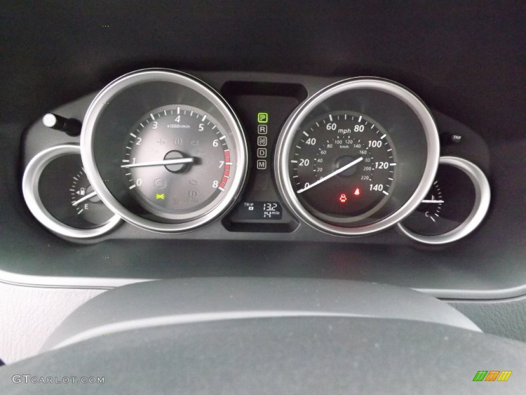 2013 Mazda CX-9 Grand Touring Gauges Photo #76481702