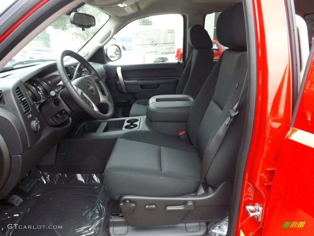 2013 Sierra 1500 SLE Crew Cab - Fire Red / Ebony photo #30