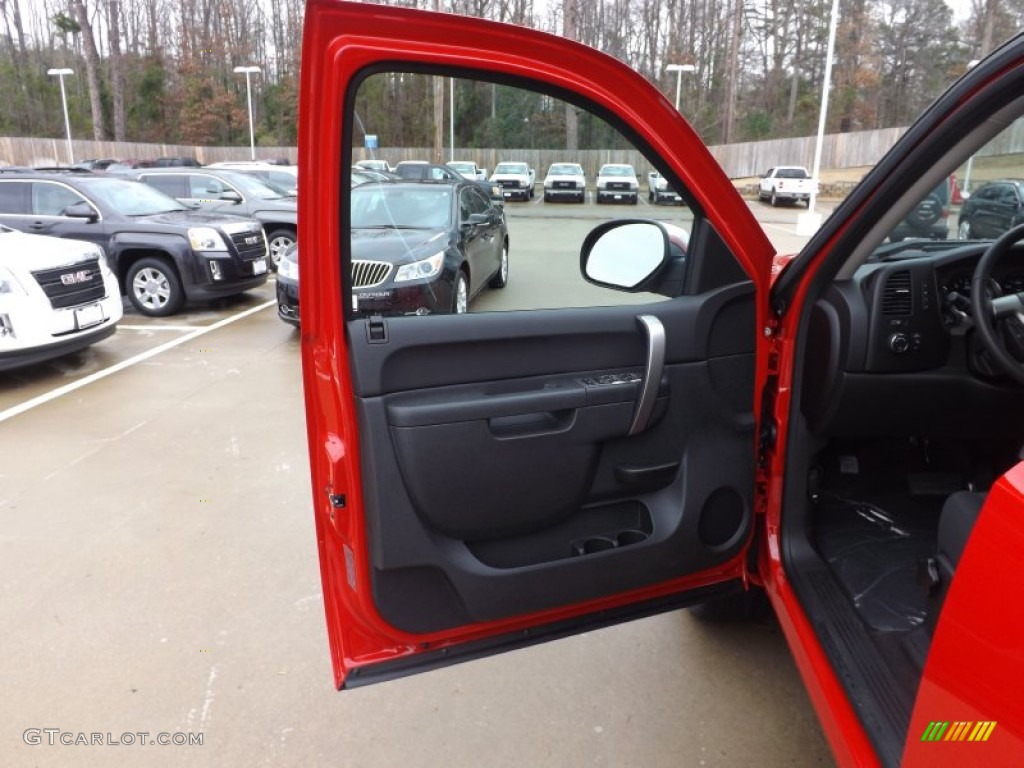 2013 Sierra 1500 SLE Crew Cab - Fire Red / Ebony photo #33