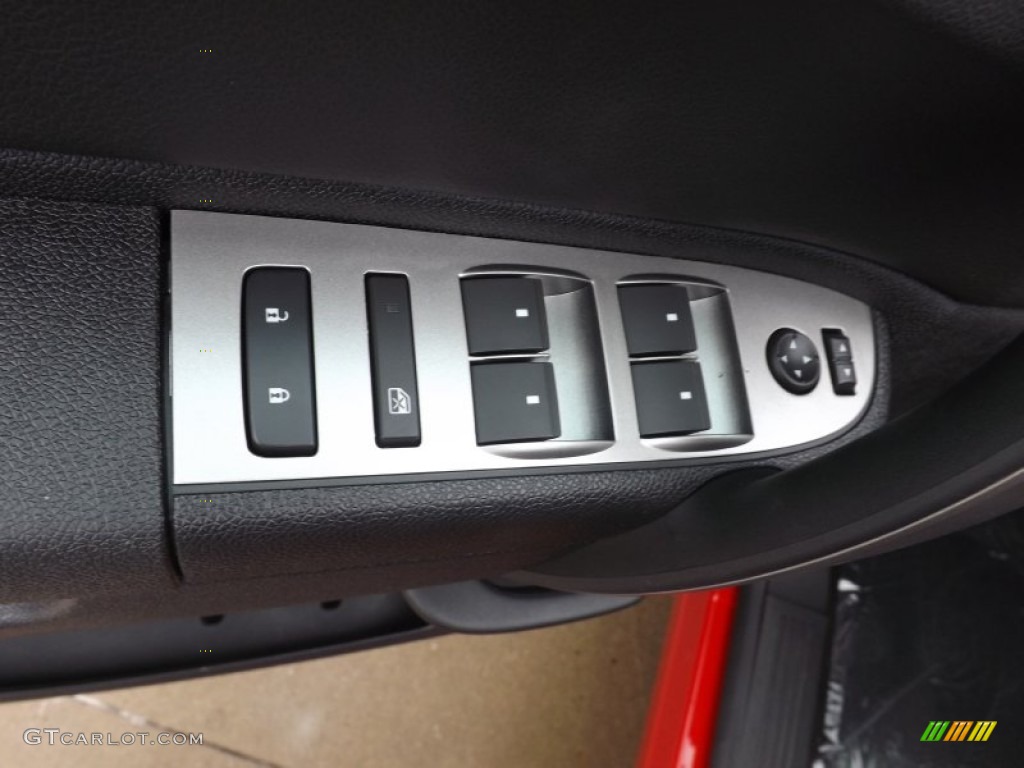 2013 Sierra 1500 SLE Crew Cab - Fire Red / Ebony photo #34