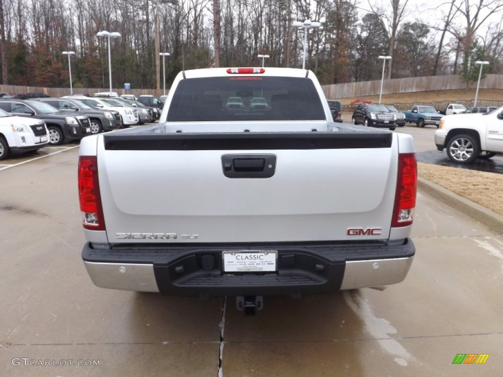 2013 Sierra 1500 SLT Crew Cab - Quicksilver Metallic / Ebony photo #7