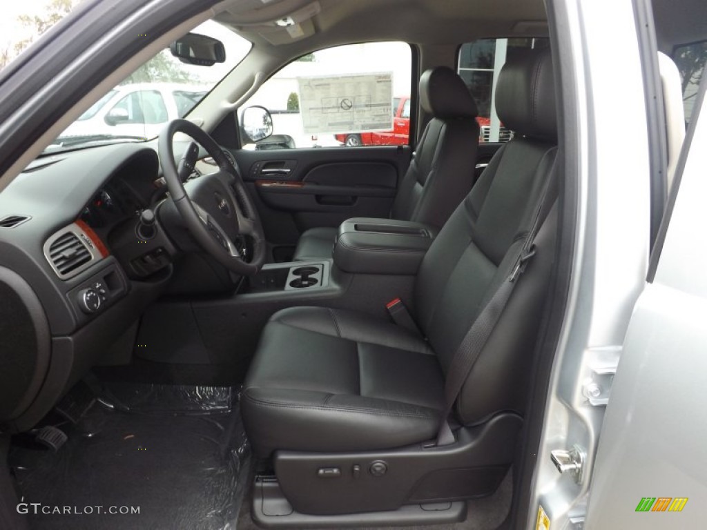 2013 Sierra 1500 SLT Crew Cab - Quicksilver Metallic / Ebony photo #28