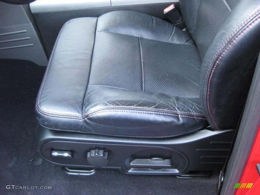 Black Interior 2007 Ford F150 FX2 Sport SuperCrew Photo #76483366