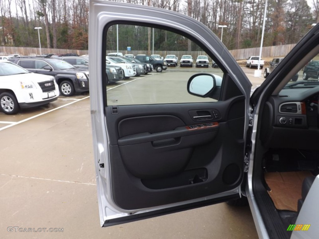 2013 Sierra 1500 SLT Crew Cab - Quicksilver Metallic / Ebony photo #31