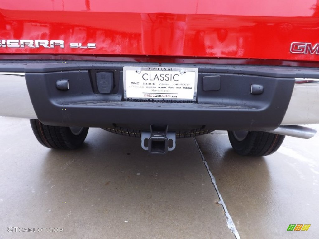 2013 Sierra 1500 SLE Crew Cab - Fire Red / Ebony photo #13