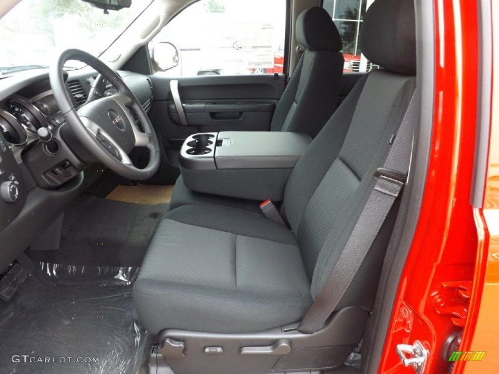 2013 Sierra 1500 SLE Crew Cab - Fire Red / Ebony photo #26