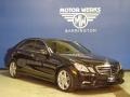 Obsidian Black Metallic 2011 Mercedes-Benz E 350 4Matic Sedan