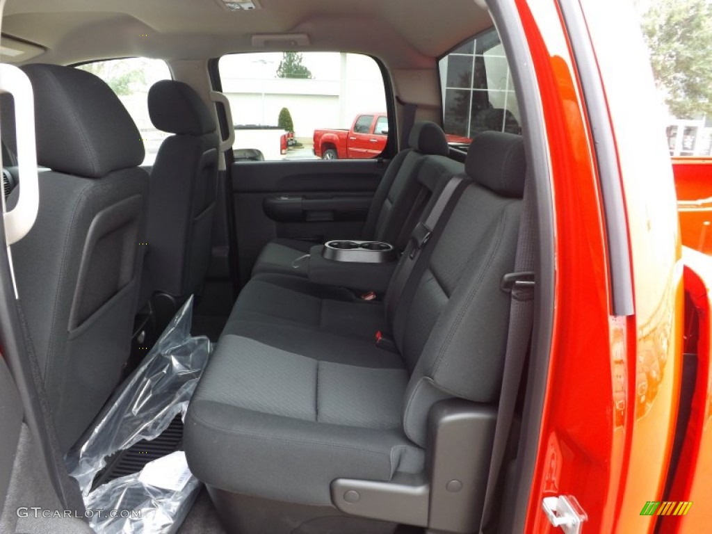 2013 Sierra 1500 SLE Crew Cab - Fire Red / Ebony photo #28