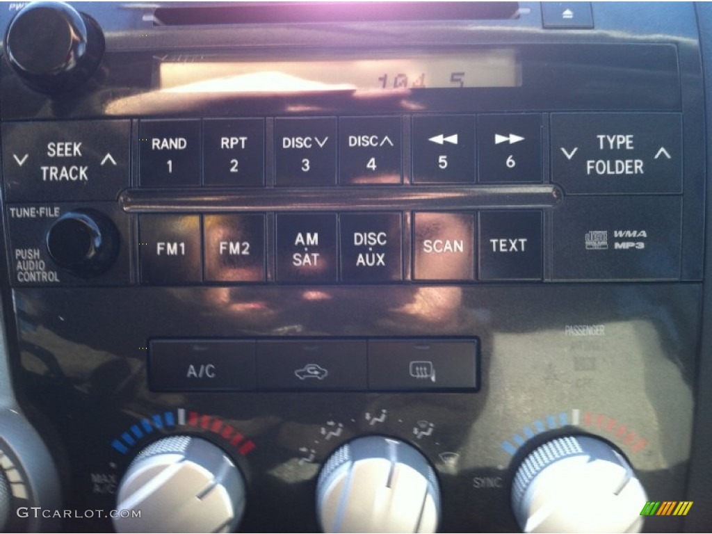 2010 Tundra Double Cab 4x4 - Slate Gray Metallic / Graphite Gray photo #25