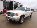 2013 White Diamond Tricoat GMC Sierra 1500 SLE Crew Cab  photo #2