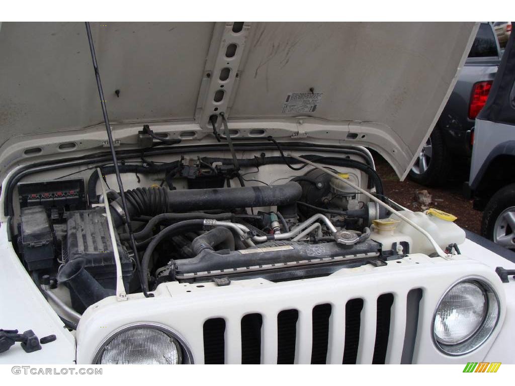 2006 Wrangler Rubicon 4x4 - Stone White / Khaki photo #14