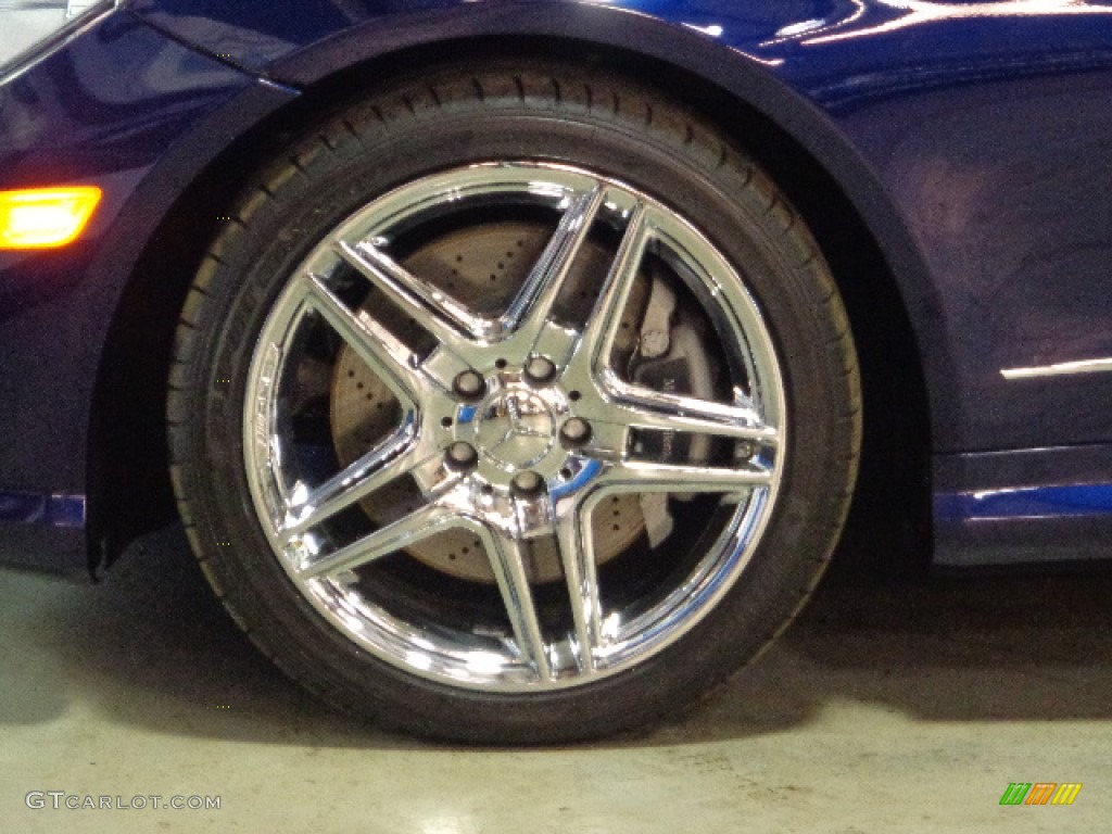 2011 E 550 Coupe - designo Mystic Blue / Black photo #14