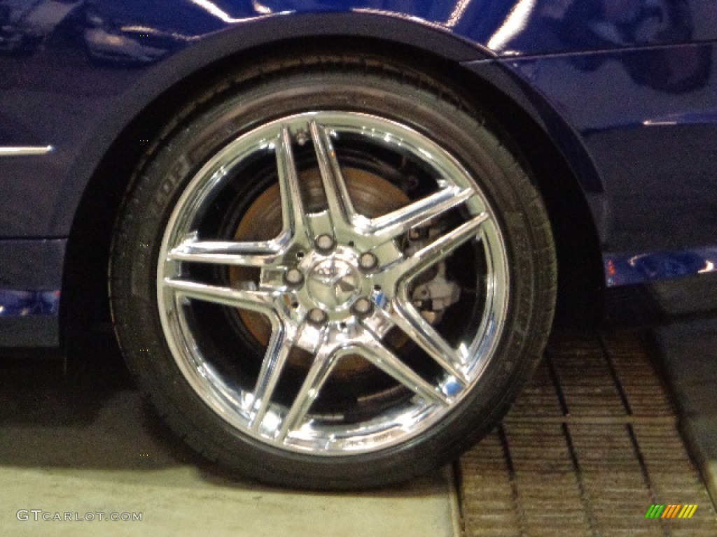 2011 E 550 Coupe - designo Mystic Blue / Black photo #15