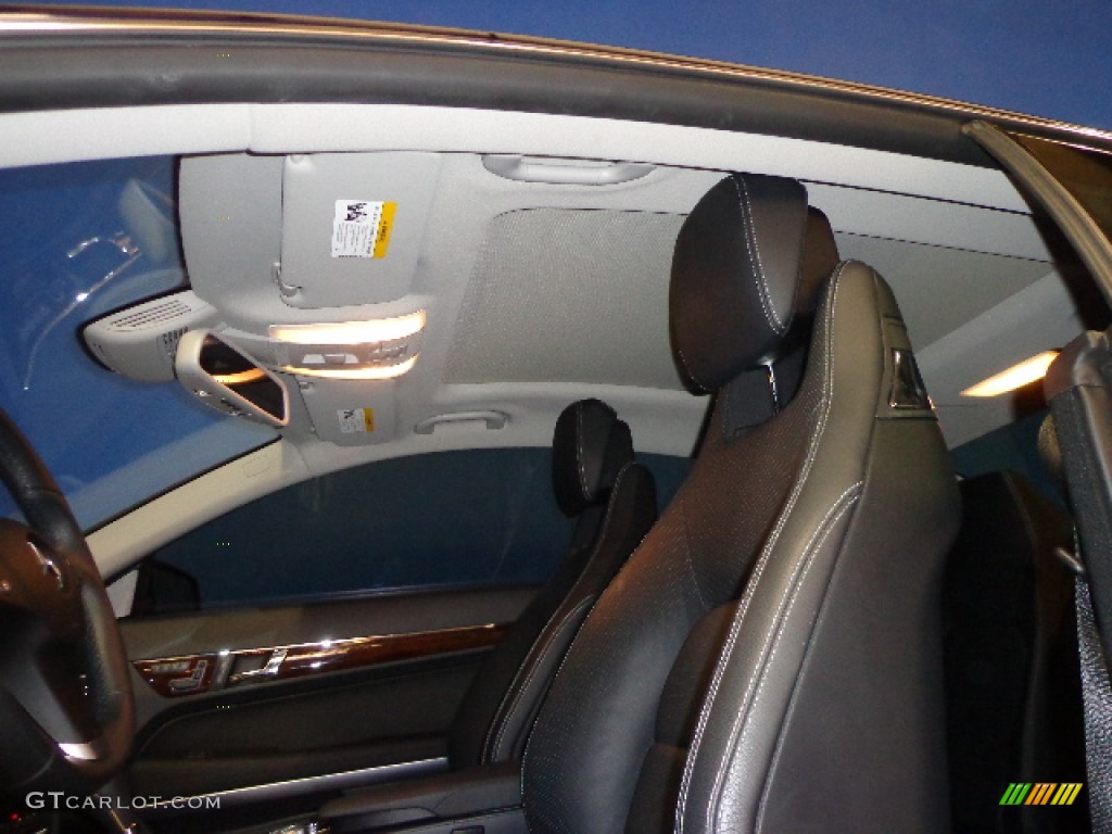 2011 E 550 Coupe - designo Mystic Blue / Black photo #20