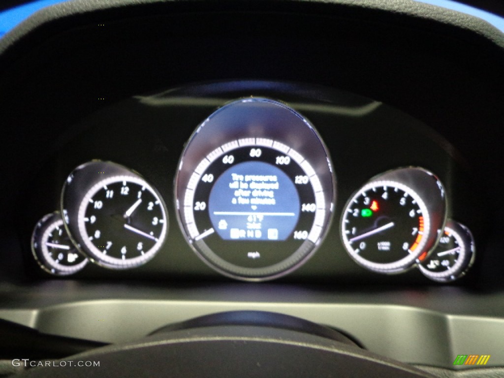 2011 E 550 Coupe - designo Mystic Blue / Black photo #23
