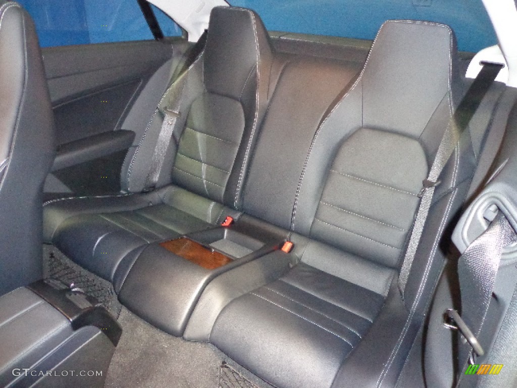 2011 Mercedes-Benz E 550 Coupe Rear Seat Photos