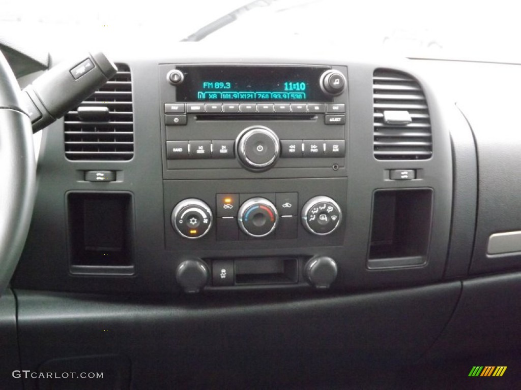 2013 Sierra 1500 SLE Crew Cab - Summit White / Ebony photo #17