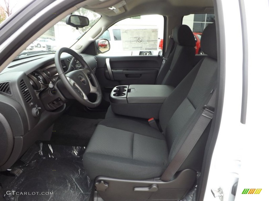 2013 Sierra 1500 SLE Crew Cab - Summit White / Ebony photo #25