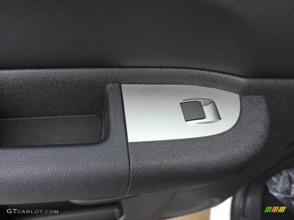 2013 Sierra 1500 SLE Crew Cab - Summit White / Ebony photo #31