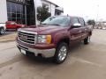 2013 Sonoma Red Metallic GMC Sierra 1500 SLE Crew Cab 4x4  photo #2