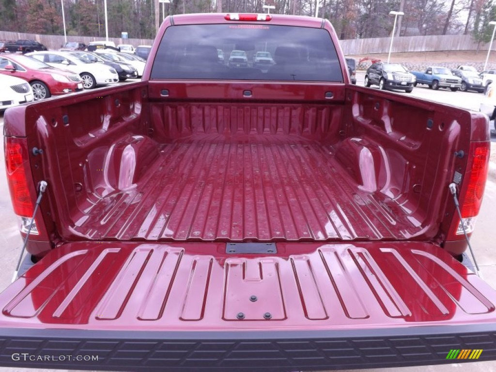 2013 Sierra 1500 SLE Crew Cab 4x4 - Sonoma Red Metallic / Very Dark Cashmere/Light Cashmere photo #15