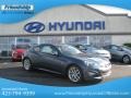 2013 Parabolica Blue Hyundai Genesis Coupe 3.8 Grand Touring  photo #1