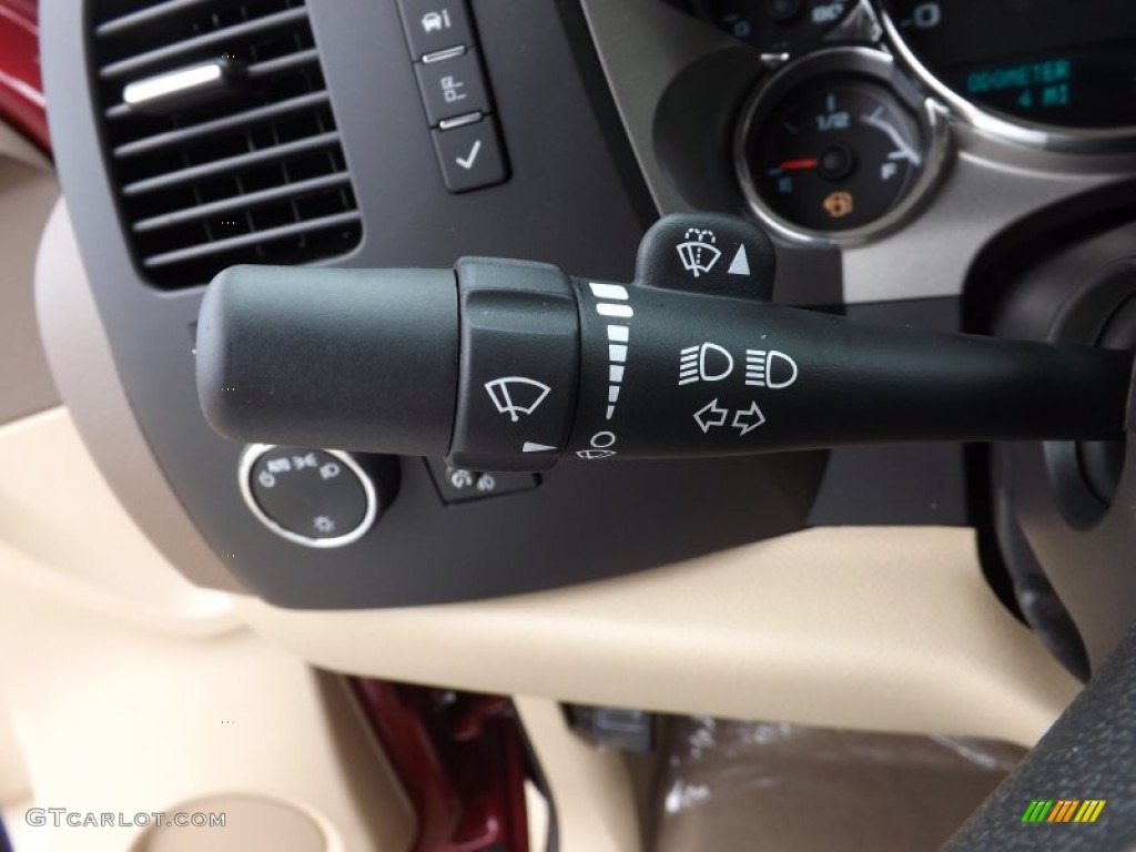 2013 GMC Sierra 1500 SLE Crew Cab 4x4 Controls Photo #76486377