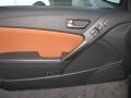 Tan Leather 2013 Hyundai Genesis Coupe 3.8 Grand Touring Door Panel
