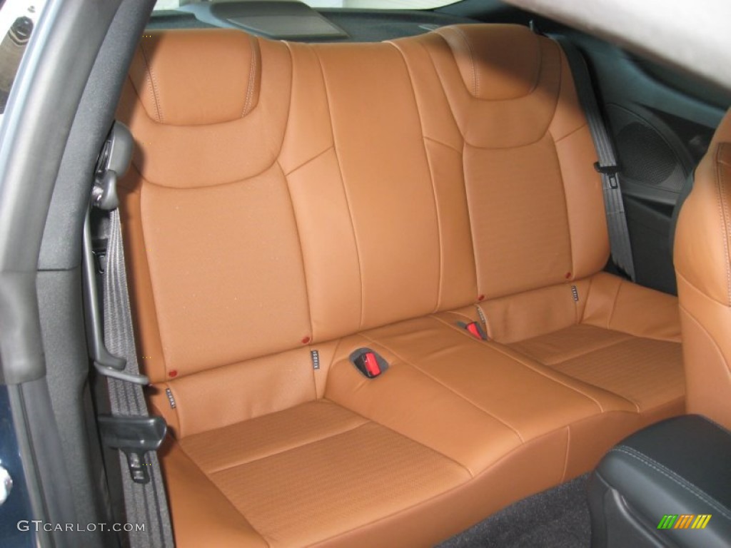 2013 Hyundai Genesis Coupe 3.8 Grand Touring Rear Seat Photo #76486547