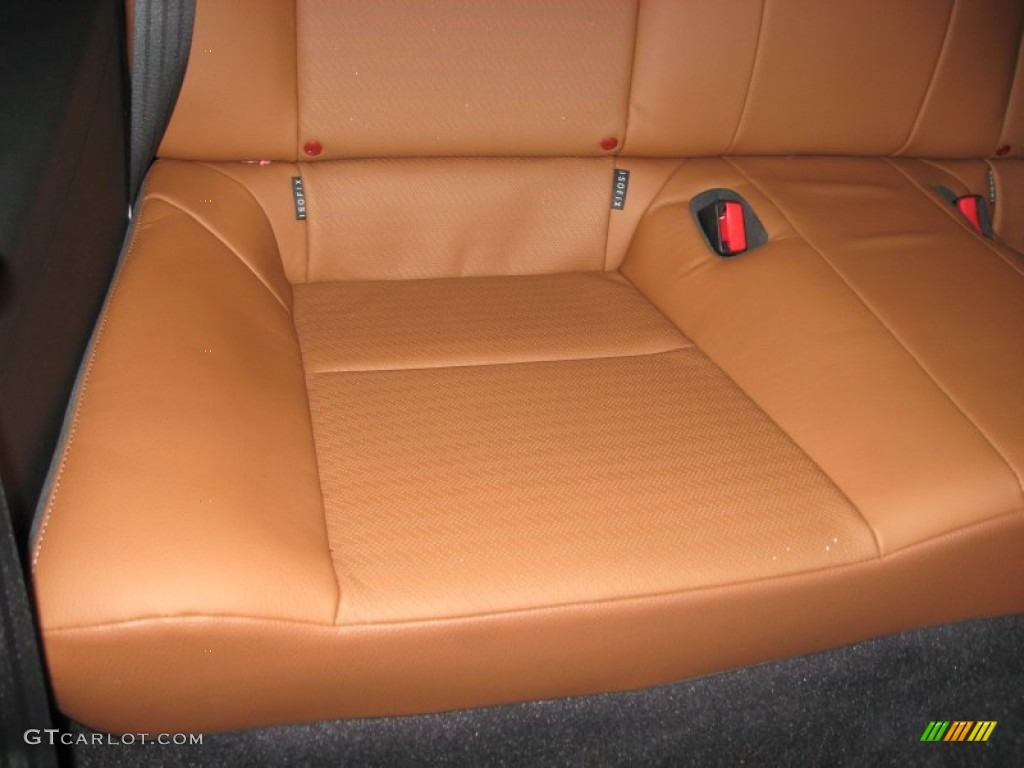 Tan Leather Interior 2013 Hyundai Genesis Coupe 3.8 Grand Touring Photo #76486557