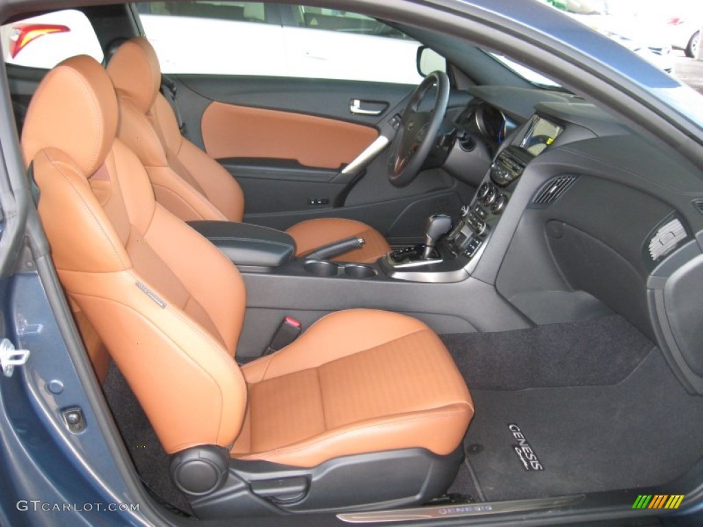 2013 Hyundai Genesis Coupe 3.8 Grand Touring Front Seat Photo #76486574