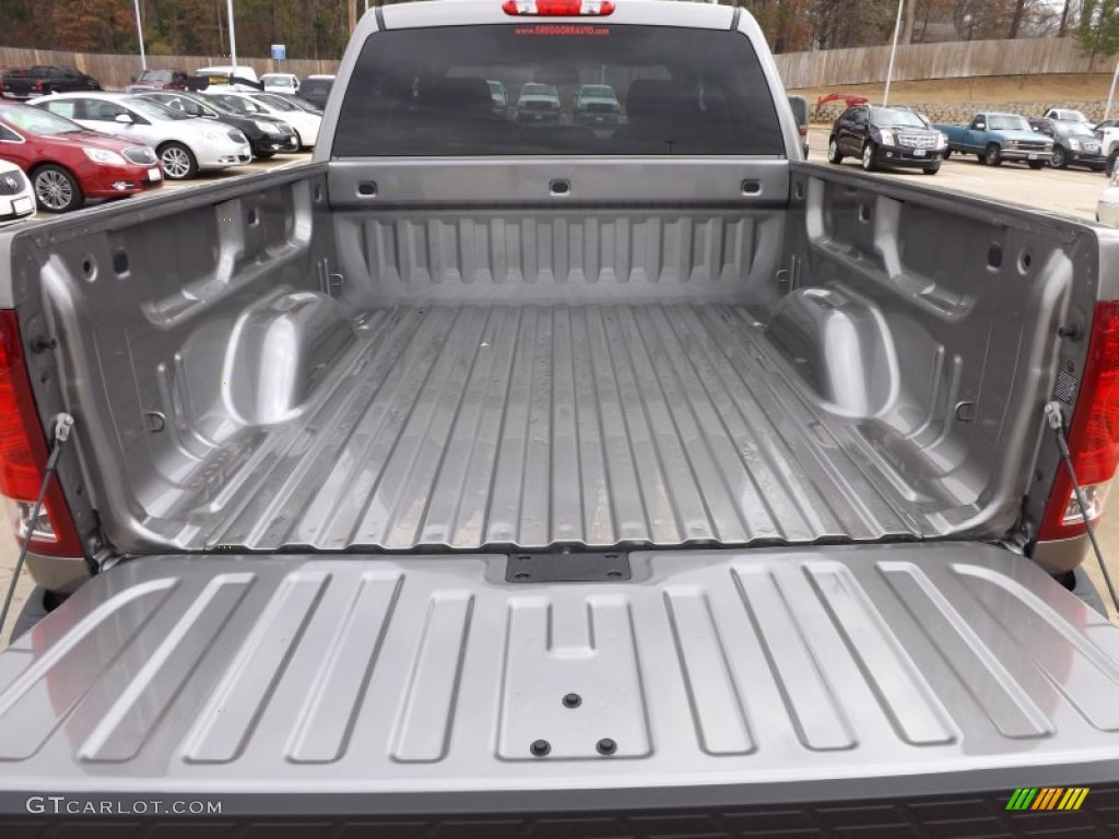 2013 Sierra 1500 SLE Crew Cab - Steel Gray Metallic / Ebony photo #15