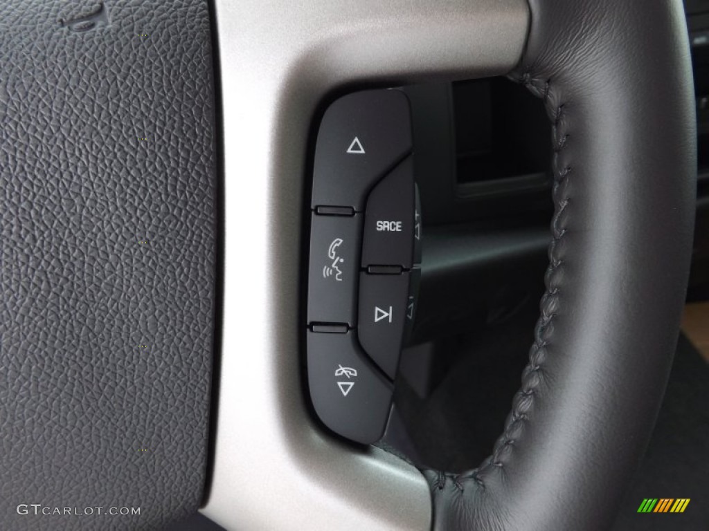 2013 Sierra 1500 SLE Crew Cab - Steel Gray Metallic / Ebony photo #20
