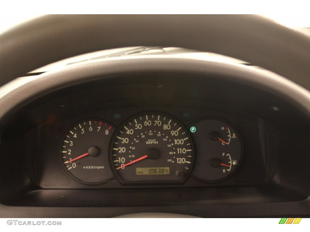 2003 Kia Rio Sedan Gauges Photo #76487267
