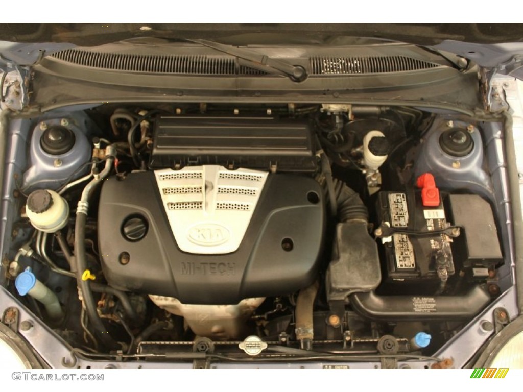 2003 Kia Rio Sedan Engine Photos