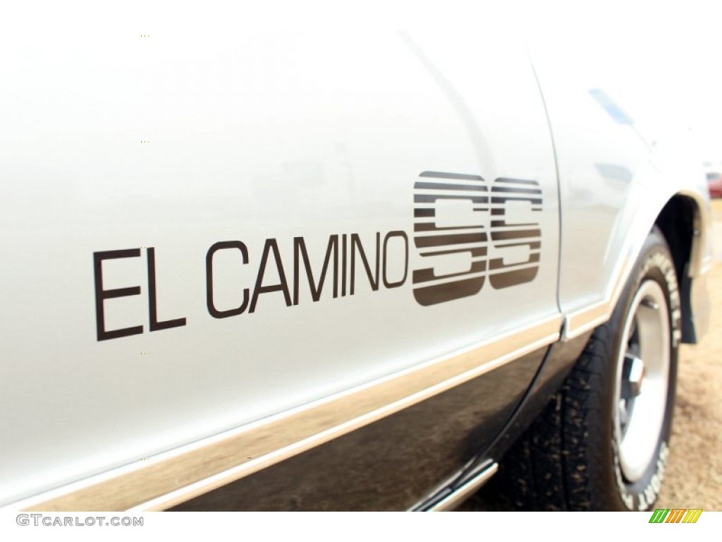 1987 Chevrolet El Camino SS Sport Marks and Logos Photo #76489016