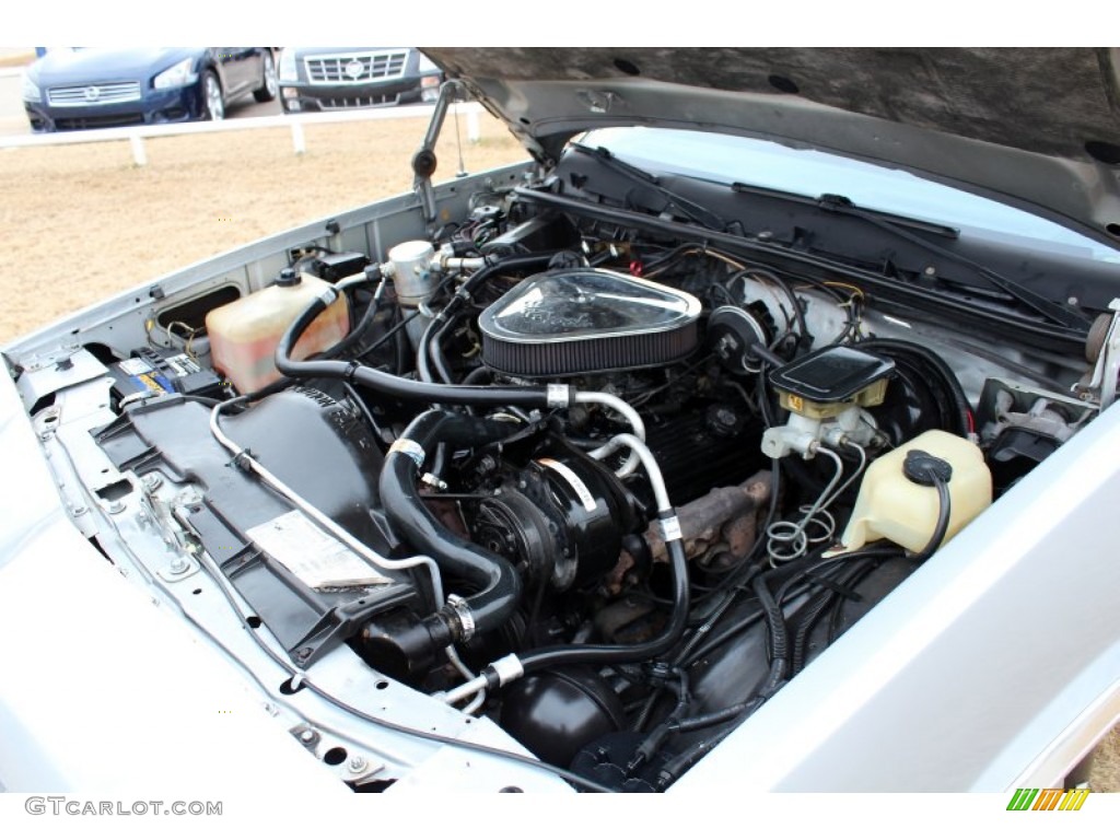 1987 El Camino SS Sport - Silver Metallic / Gray photo #16