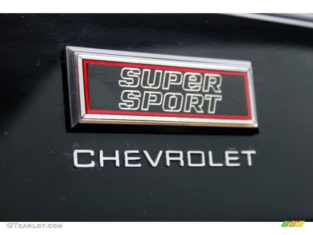 1987 Chevrolet El Camino SS Sport Marks and Logos Photo #76489111