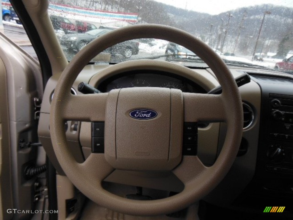 2004 F150 XLT SuperCab 4x4 - Arizona Beige Metallic / Tan photo #20