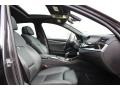 Black 2011 BMW 5 Series 550i Sedan Interior Color