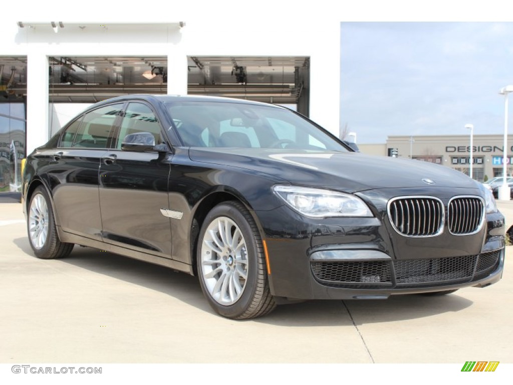 2013 7 Series 750Li Sedan - Black Sapphire Metallic / Black photo #2