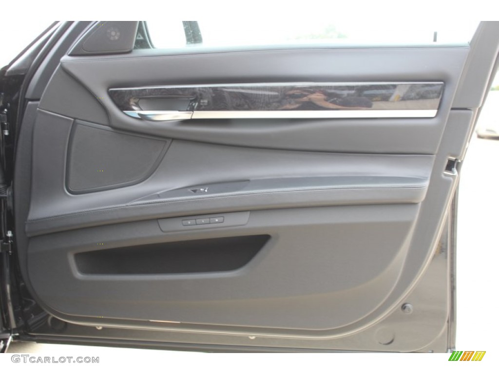 2013 7 Series 750Li Sedan - Black Sapphire Metallic / Black photo #14
