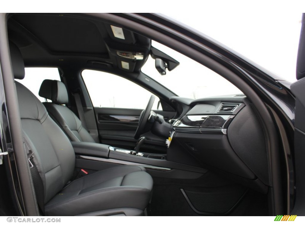 2013 7 Series 750Li Sedan - Black Sapphire Metallic / Black photo #15