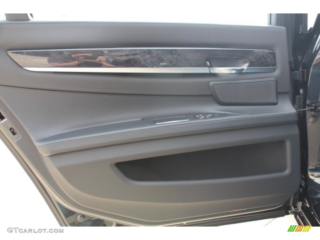 2013 7 Series 750Li Sedan - Black Sapphire Metallic / Black photo #16